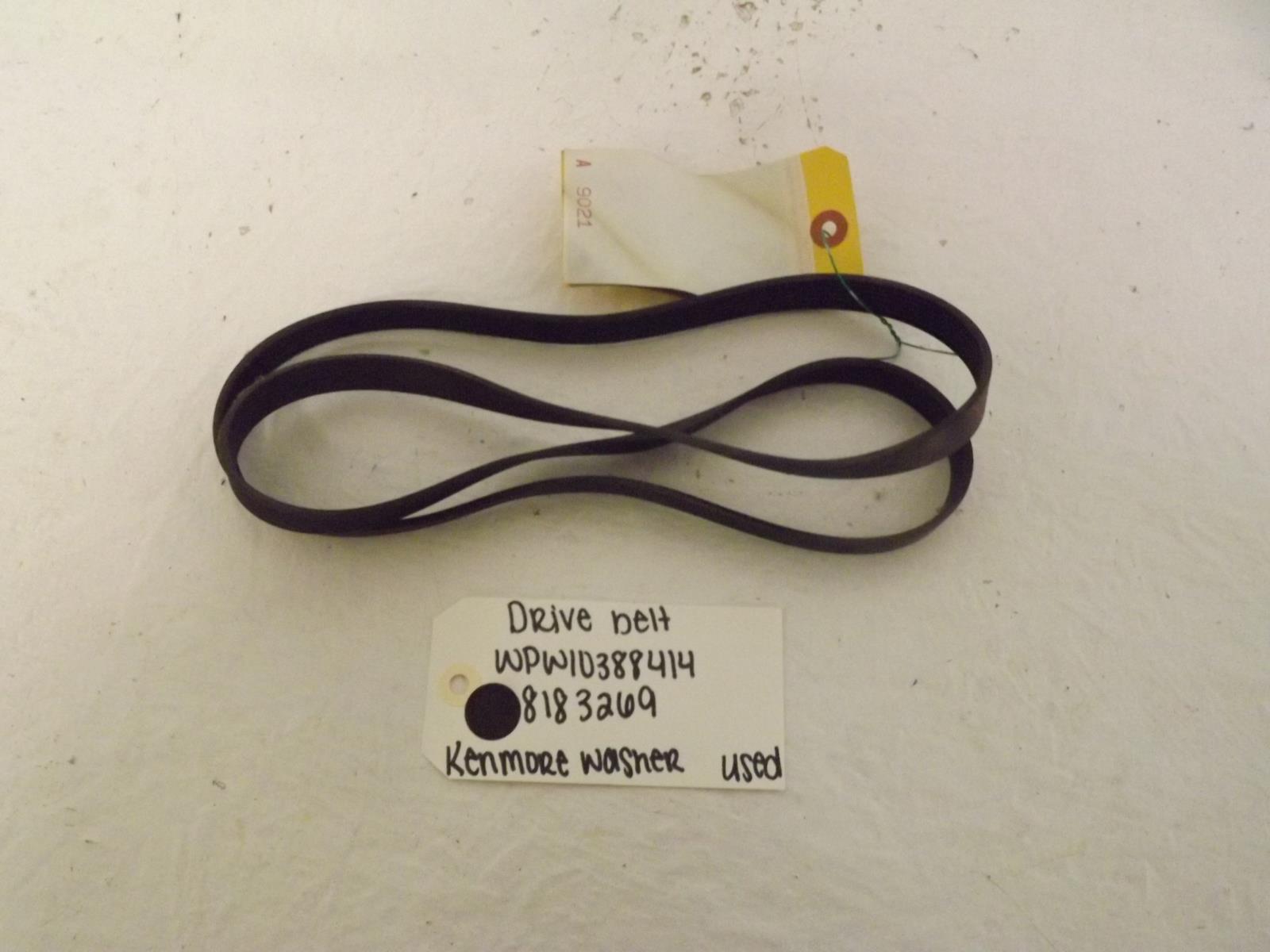 Kenmore Washer WPW10388414 8183269 Drive Belt Used Kenmore Washer WPW10388414 8183269 Drive Belt Used